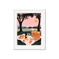 Picture of A Toast to Tranquility _GroupedProduct_Rectangle_Portrait_Framed_Matted_