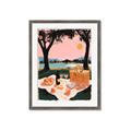 Picture of A Toast to Tranquility _GroupedProduct_Rectangle_Portrait_Framed_Matted_