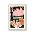 Picture of A Toast to Tranquility _GroupedProduct_Rectangle_Portrait_Framed_Matted_