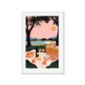 Picture of A Toast to Tranquility _GroupedProduct_Rectangle_Portrait_Framed_Matted_