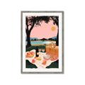 Picture of A Toast to Tranquility _GroupedProduct_Rectangle_Portrait_Framed_Matted_