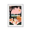 Picture of A Toast to Tranquility _GroupedProduct_Rectangle_Portrait_Framed_Matted_