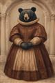 Picture of The Renaissance Black Bear _GroupedProduct_Rectangle_Portrait_Unframed_Print_Only_