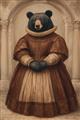 Picture of The Renaissance Black Bear _GroupedProduct_Rectangle_Portrait_Unframed_Print_Only_