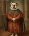 Picture of Echoes of a Canine Court I _GroupedProduct_Rectangle_Portrait_Unframed_Print_Only_