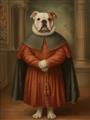 Picture of Echoes of a Canine Court I _GroupedProduct_Rectangle_Portrait_Unframed_Print_Only_