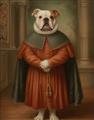 Picture of Echoes of a Canine Court I _GroupedProduct_Rectangle_Portrait_Unframed_Print_Only_
