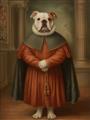 Picture of Echoes of a Canine Court I _GroupedProduct_Rectangle_Portrait_Unframed_Print_Only_