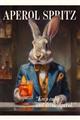 Picture of The Dapper Bunny _GroupedProduct_Rectangle_Portrait_Unframed_Print_Only_
