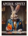 Picture of The Dapper Bunny _GroupedProduct_Rectangle_Portrait_Unframed_Print_Only_