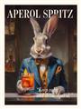 Picture of The Dapper Bunny _GroupedProduct_Rectangle_Portrait_Unframed_Print_Only_