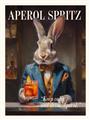 Picture of The Dapper Bunny _GroupedProduct_Rectangle_Portrait_Unframed_Print_Only_
