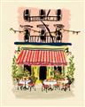 Picture of French Café _GroupedProduct_Rectangle_Portrait_Unframed_Print_Only_