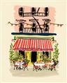 Picture of French Café _GroupedProduct_Rectangle_Portrait_Unframed_Print_Only_