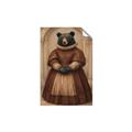 Picture of The Renaissance Black Bear _GroupedProduct_Rectangle_Portrait_Unframed_Print_Only_