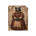 Picture of The Renaissance Black Bear _GroupedProduct_Rectangle_Portrait_Unframed_Print_Only_