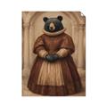 Picture of The Renaissance Black Bear _GroupedProduct_Rectangle_Portrait_Unframed_Print_Only_