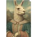 Picture of The Renaissance Llama _GroupedProduct_Rectangle_Portrait_Unframed_Print_Only_