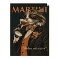 Picture of Nine Lives, One Martini _GroupedProduct_Rectangle_Portrait_Unframed_Print_Only_