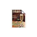 Picture of A Glass of Champagne _GroupedProduct_Rectangle_Portrait_Unframed_Print_Only_