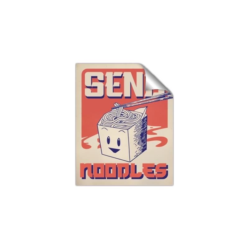 Picture of Send Noodles _GroupedProduct_Rectangle_Portrait_Unframed_Print_Only_