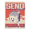 Picture of Send Noodles _GroupedProduct_Rectangle_Portrait_Unframed_Print_Only_