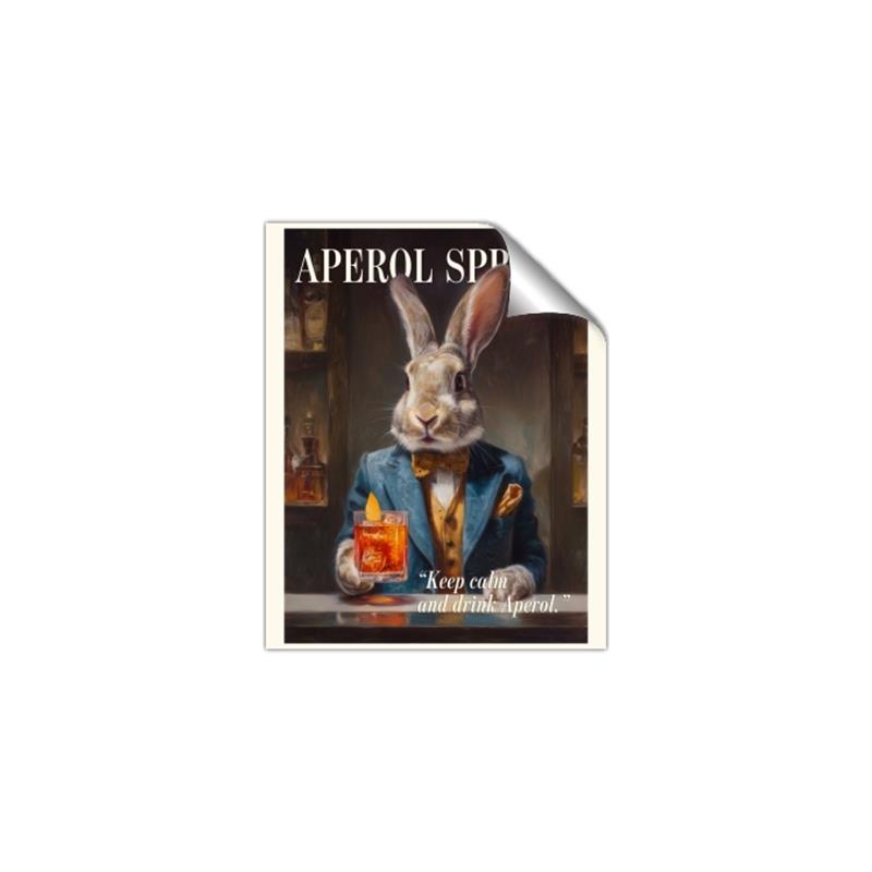 Picture of The Dapper Bunny _GroupedProduct_Rectangle_Portrait_Unframed_Print_Only_