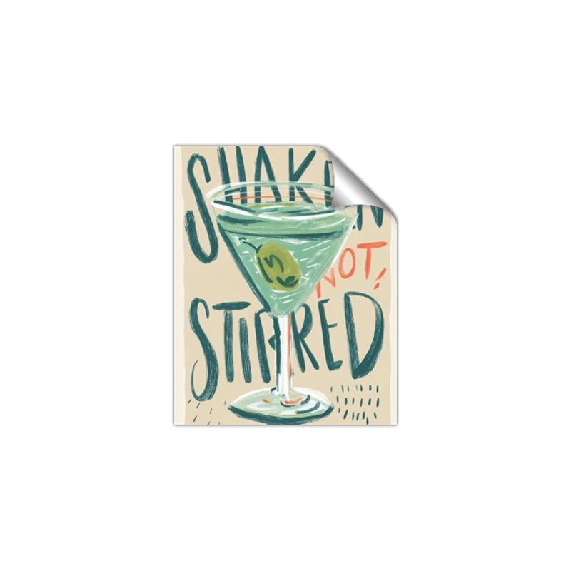 Picture of Shaken Not Stirred _GroupedProduct_Rectangle_Portrait_Unframed_Print_Only_