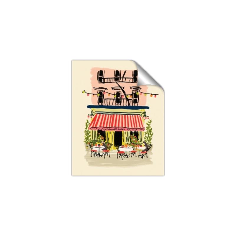 Picture of French Café _GroupedProduct_Rectangle_Portrait_Unframed_Print_Only_