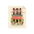 Picture of French Café _GroupedProduct_Rectangle_Portrait_Unframed_Print_Only_