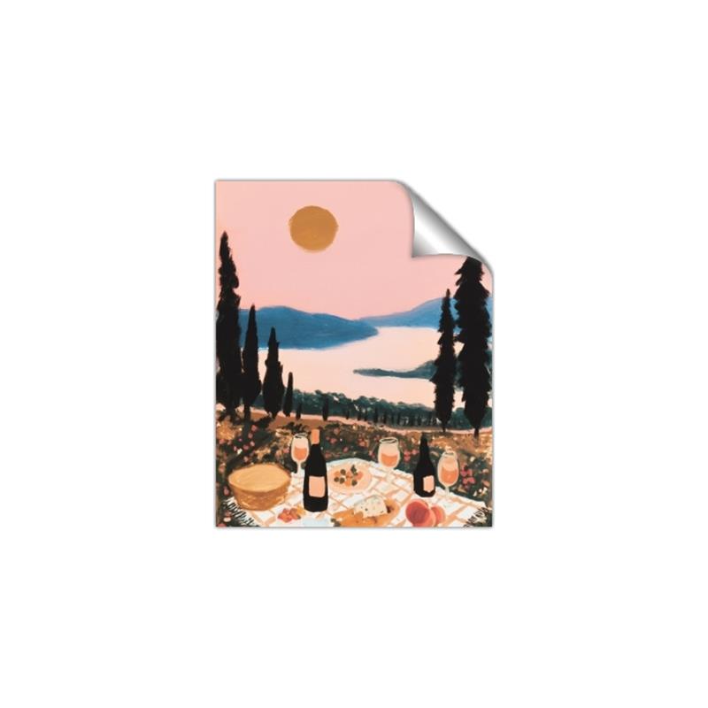 Picture of Winescape _GroupedProduct_Rectangle_Portrait_Unframed_Print_Only_