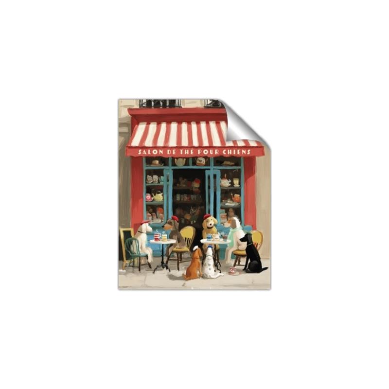 Picture of Paws and Pastries  _GroupedProduct_Rectangle_Portrait_Unframed_Print_Only_