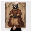 Picture of The Renaissance Black Bear _GroupedProduct_Rectangle_Portrait_Canvas_