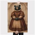 Picture of The Renaissance Black Bear _GroupedProduct_Rectangle_Portrait_Canvas_