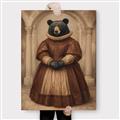 Picture of The Renaissance Black Bear _GroupedProduct_Rectangle_Portrait_Canvas_