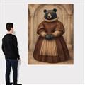 Picture of The Renaissance Black Bear _GroupedProduct_Rectangle_Portrait_Canvas_