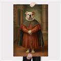 Picture of Echoes of a Canine Court I _GroupedProduct_Rectangle_Portrait_Canvas_