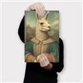 Picture of The Renaissance Llama _GroupedProduct_Rectangle_Portrait_Canvas_
