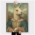 Picture of The Renaissance Llama _GroupedProduct_Rectangle_Portrait_Canvas_