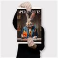 Picture of The Dapper Bunny _GroupedProduct_Rectangle_Portrait_Canvas_