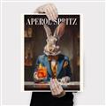 Picture of The Dapper Bunny _GroupedProduct_Rectangle_Portrait_Canvas_