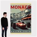 Picture of Monaco Grand Prix II _GroupedProduct_Rectangle_Portrait_Canvas_