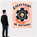 Picture of Everything or Nothing _GroupedProduct_Rectangle_Portrait_Canvas_