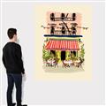 Picture of French Café _GroupedProduct_Rectangle_Portrait_Canvas_
