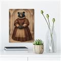 Picture of The Renaissance Black Bear _GroupedProduct_Rectangle_Portrait_Canvas_