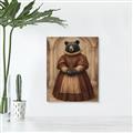 Picture of The Renaissance Black Bear _GroupedProduct_Rectangle_Portrait_Canvas_