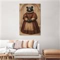 Picture of The Renaissance Black Bear _GroupedProduct_Rectangle_Portrait_Canvas_
