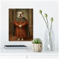Picture of Echoes of a Canine Court I _GroupedProduct_Rectangle_Portrait_Canvas_