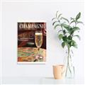 Picture of A Glass of Champagne _GroupedProduct_Rectangle_Portrait_Canvas_