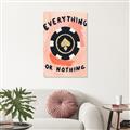 Picture of Everything or Nothing _GroupedProduct_Rectangle_Portrait_Canvas_